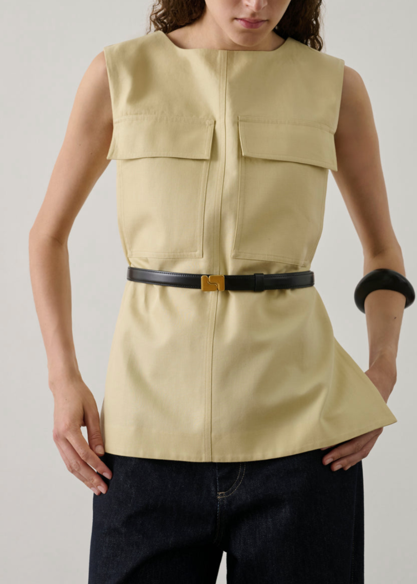 SOEUR - NINON MINI CEINTURE BLACK