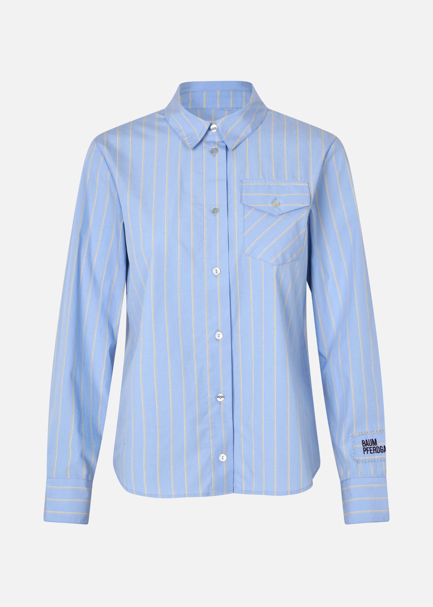 baum und pferdgarten - menja shirt sky blue packshot front