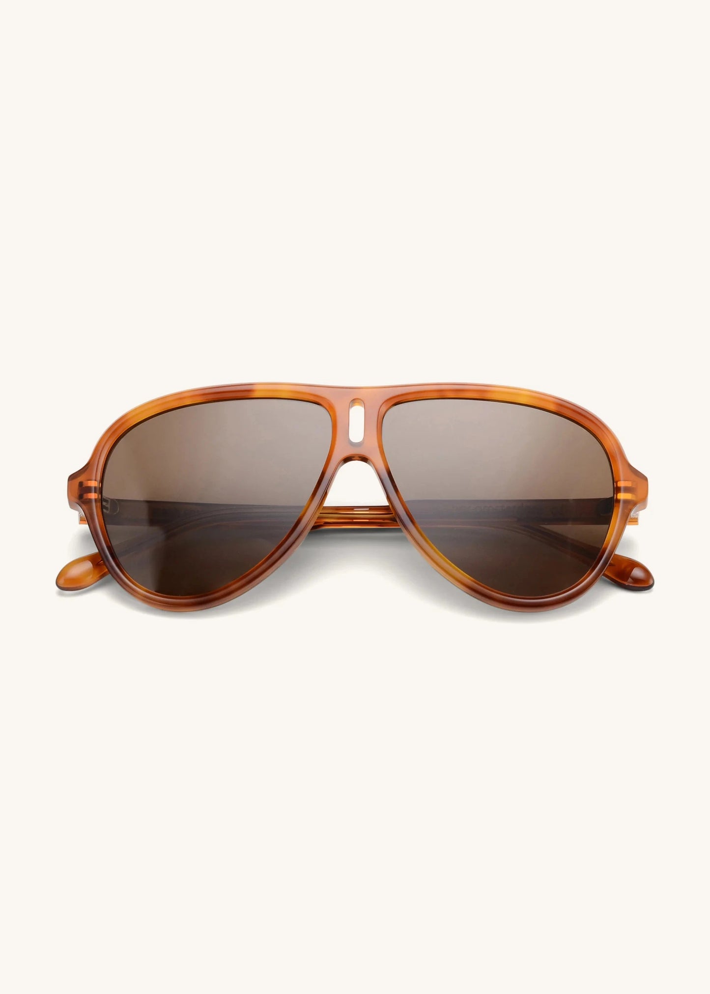 by-bar Steph sunglasses caramel front