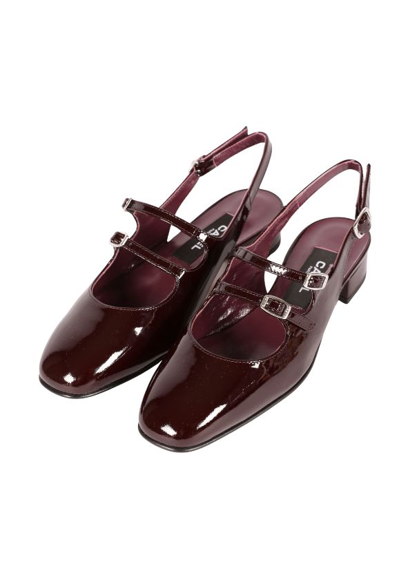 CAREL - PECHE 25 BROWN LACK