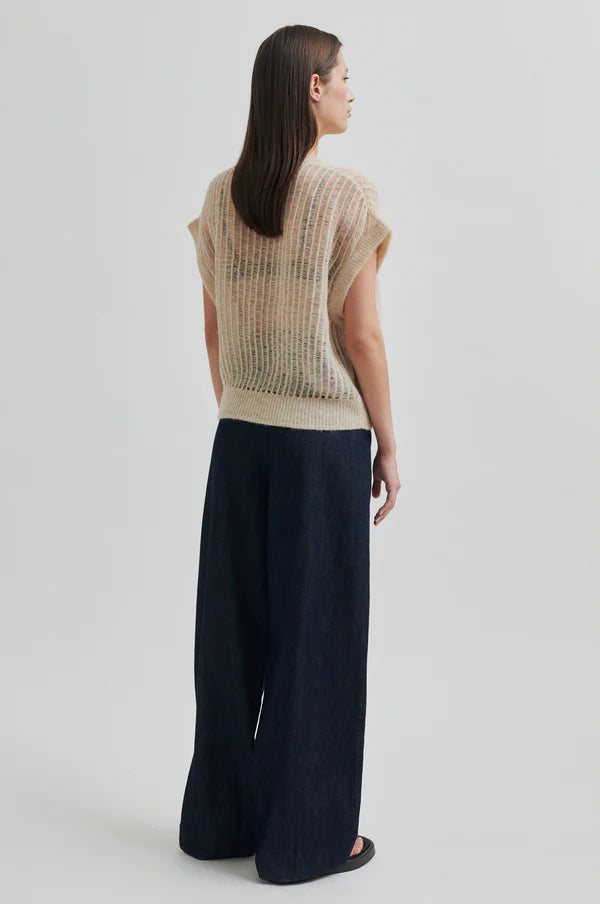 SECOND FEMALE - Alluet pants denim back