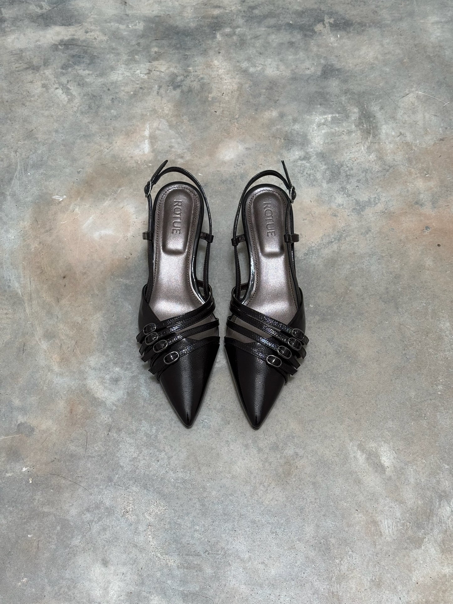 ROTUE - I WANNA SLINGBACK BROWN