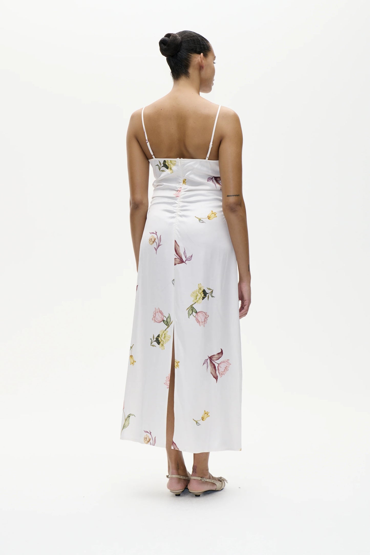 ATALIA DRESS SPAGETTI COCONUT