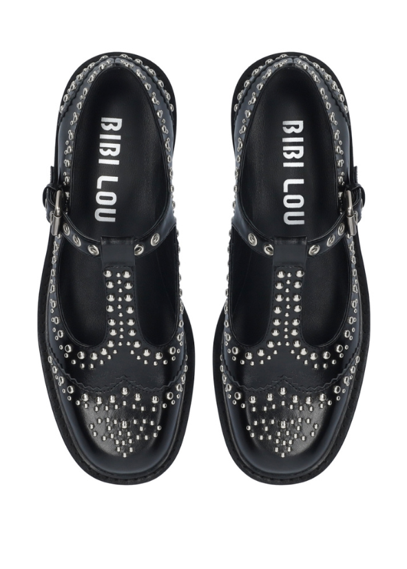 LOAFERS RIEM GESP BLACK