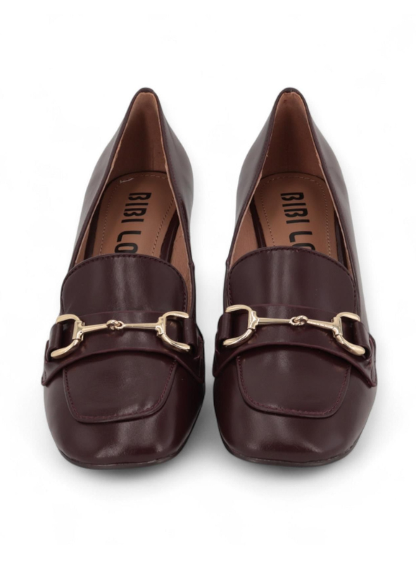 MOCASIN HAKJE BORDEAUX