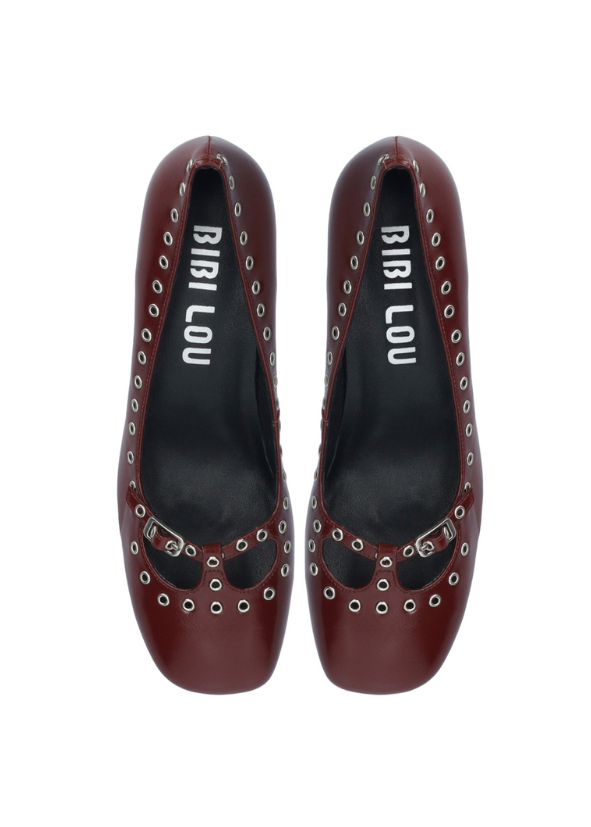 MOCASIN HAKJE CARMIN