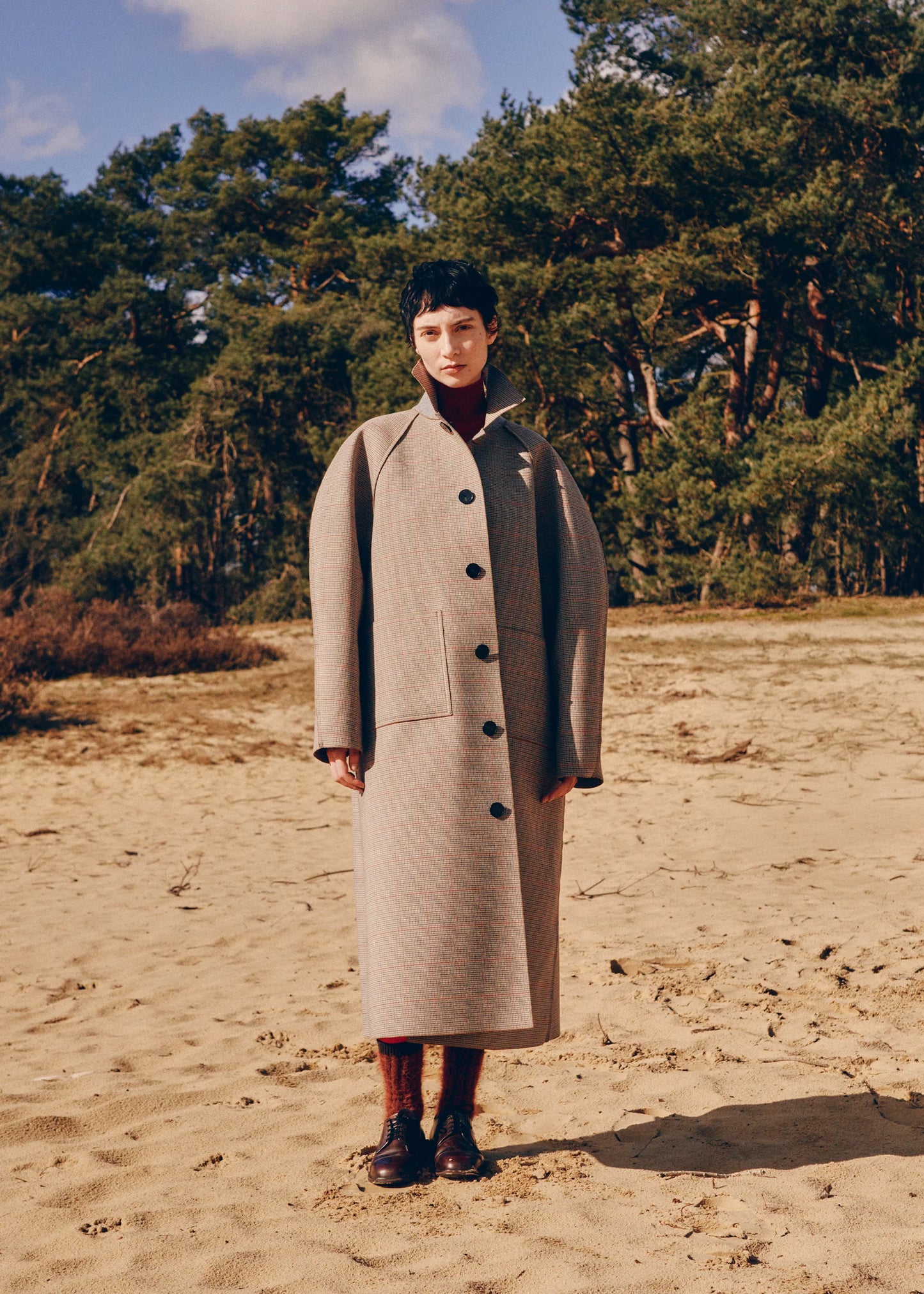 Copper Manteau Reversible Gris