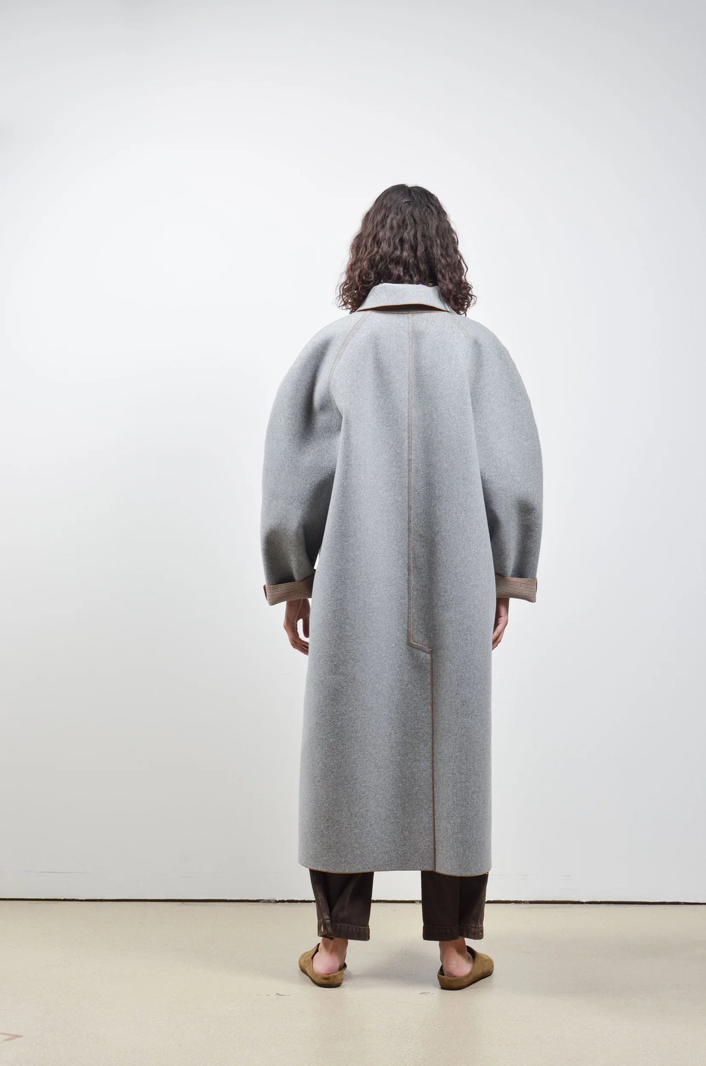 Copper Manteau Reversible Gris
