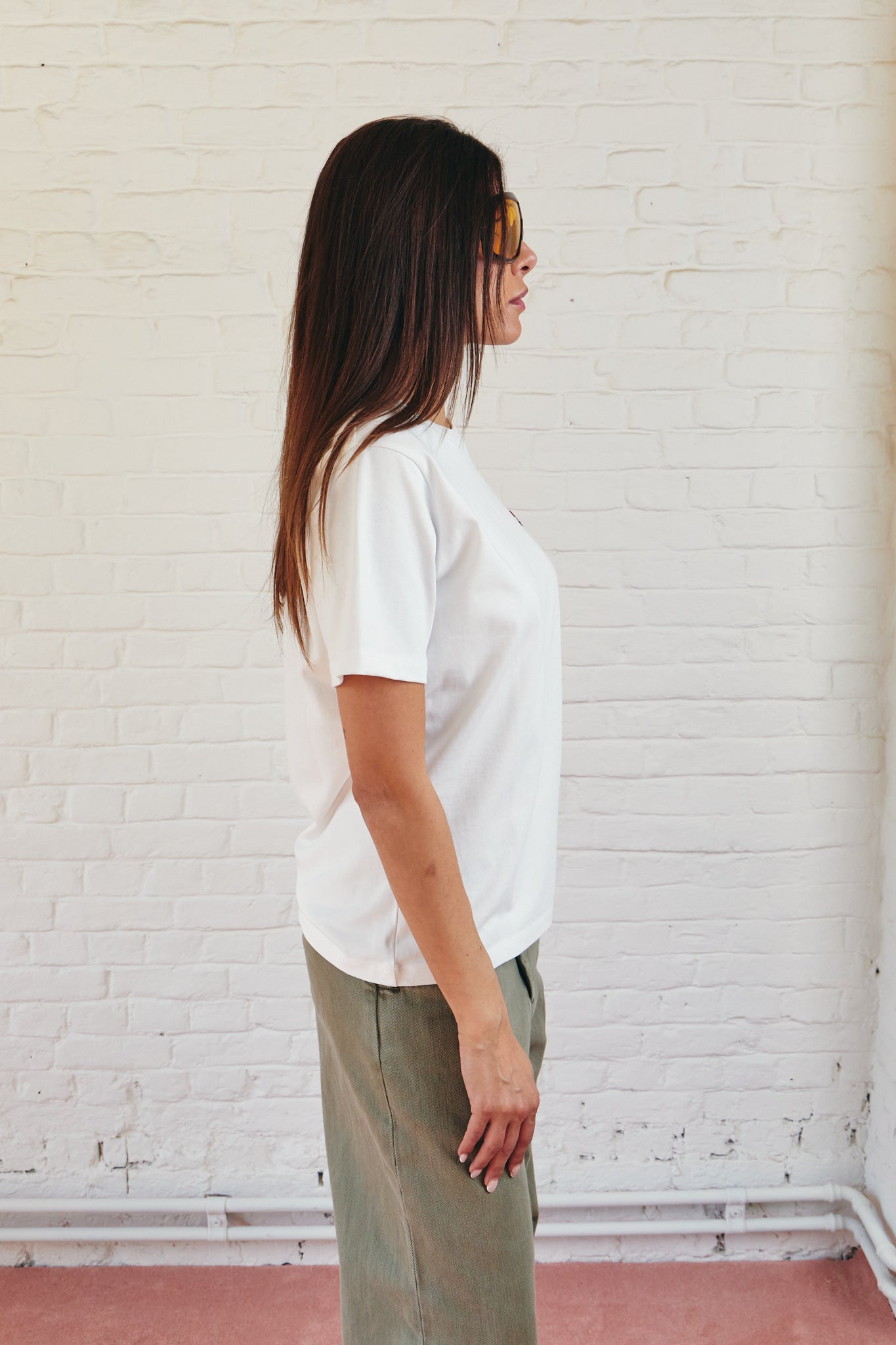 slim tee double sunset