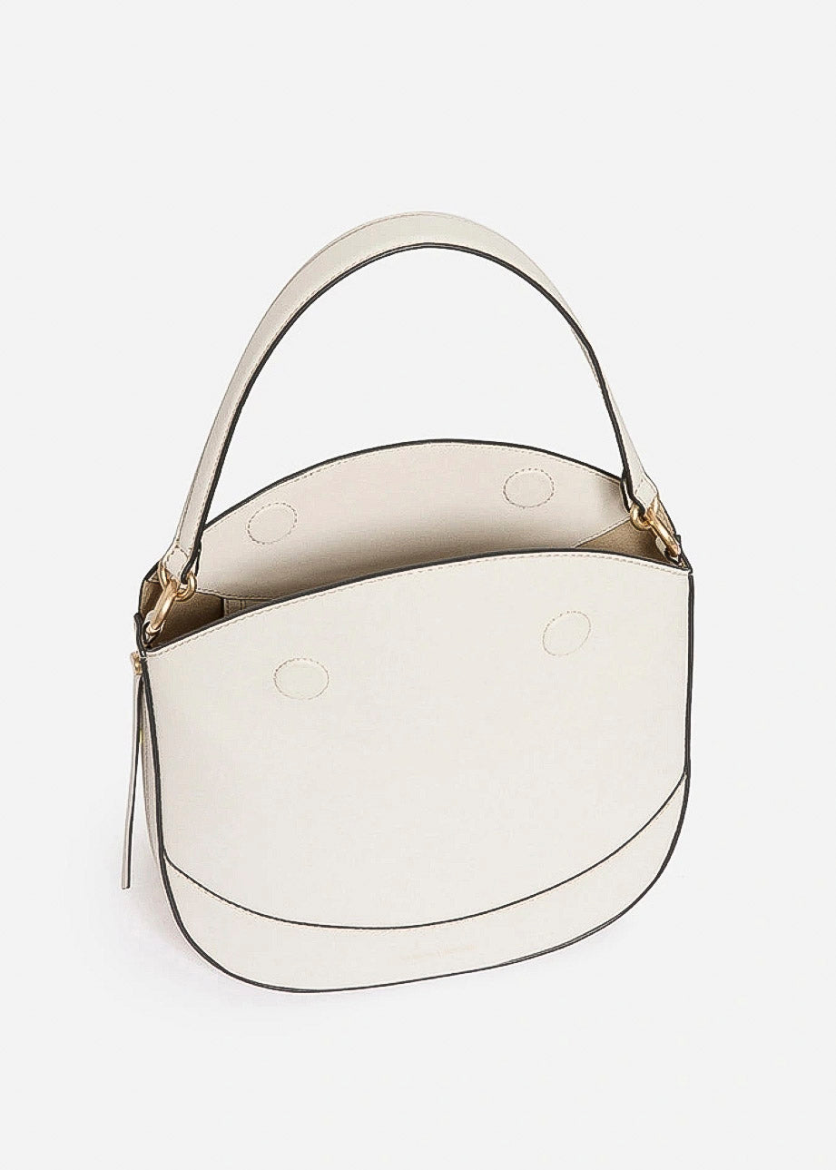 VANESSA BRUNO - Daily bag ivory inside