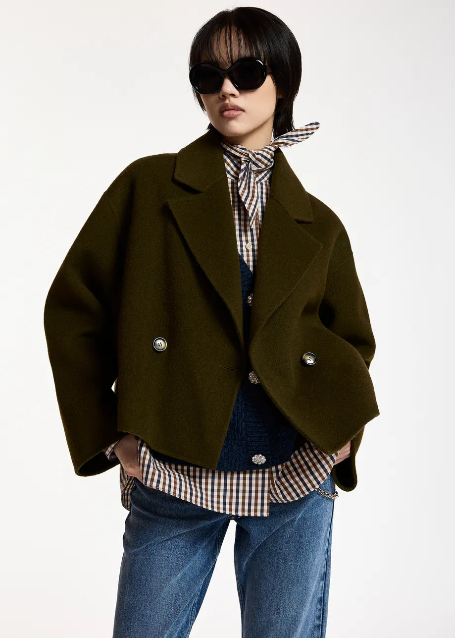 ESSENTIEL - KOMBU JACKET KHAKI