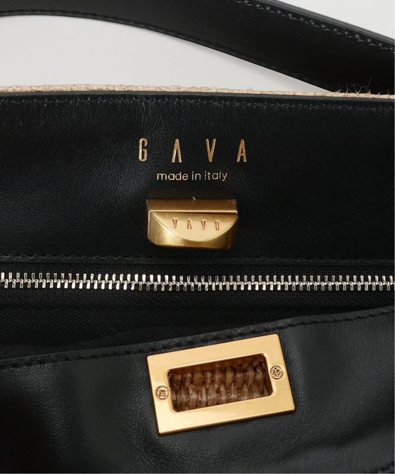 GAVAZZENI - NIKO SHOPPER RAFFIA NATUREL