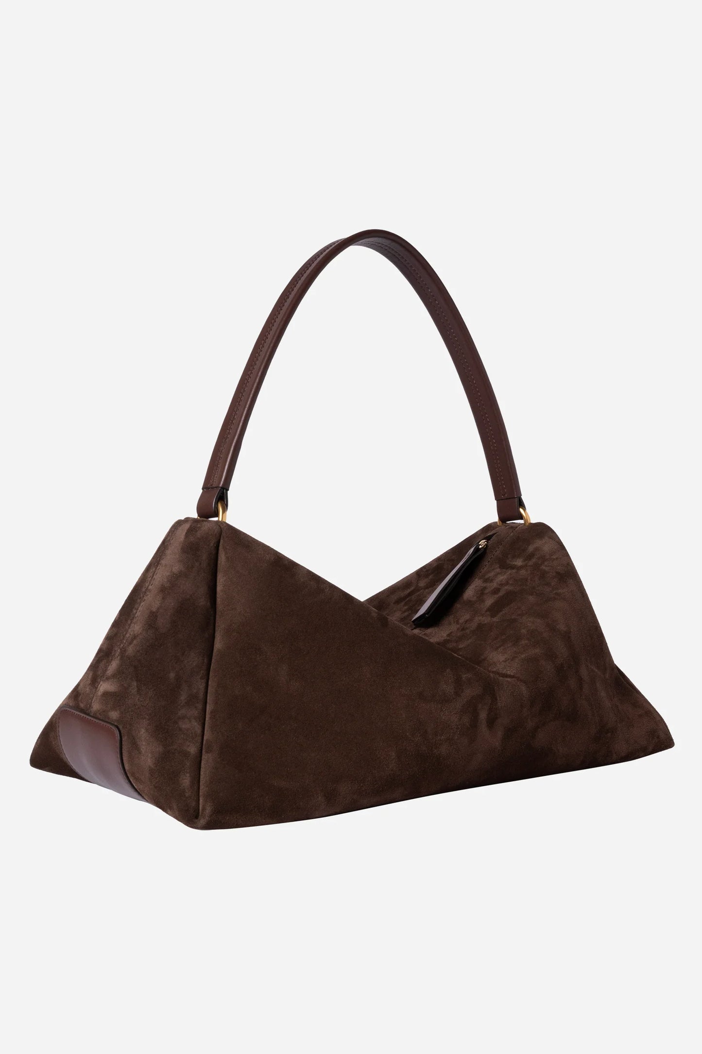 GAVAZZENI - NORA BAG SUEDE BROWN