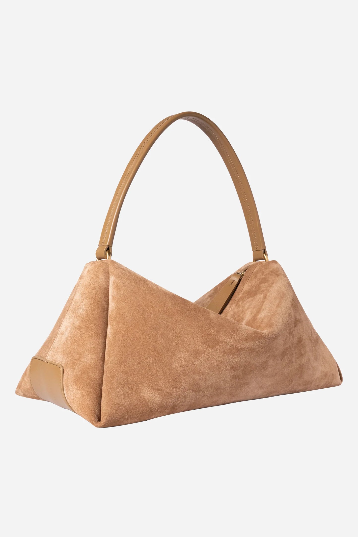 NORA L HANDTAS SUEDE TABAC