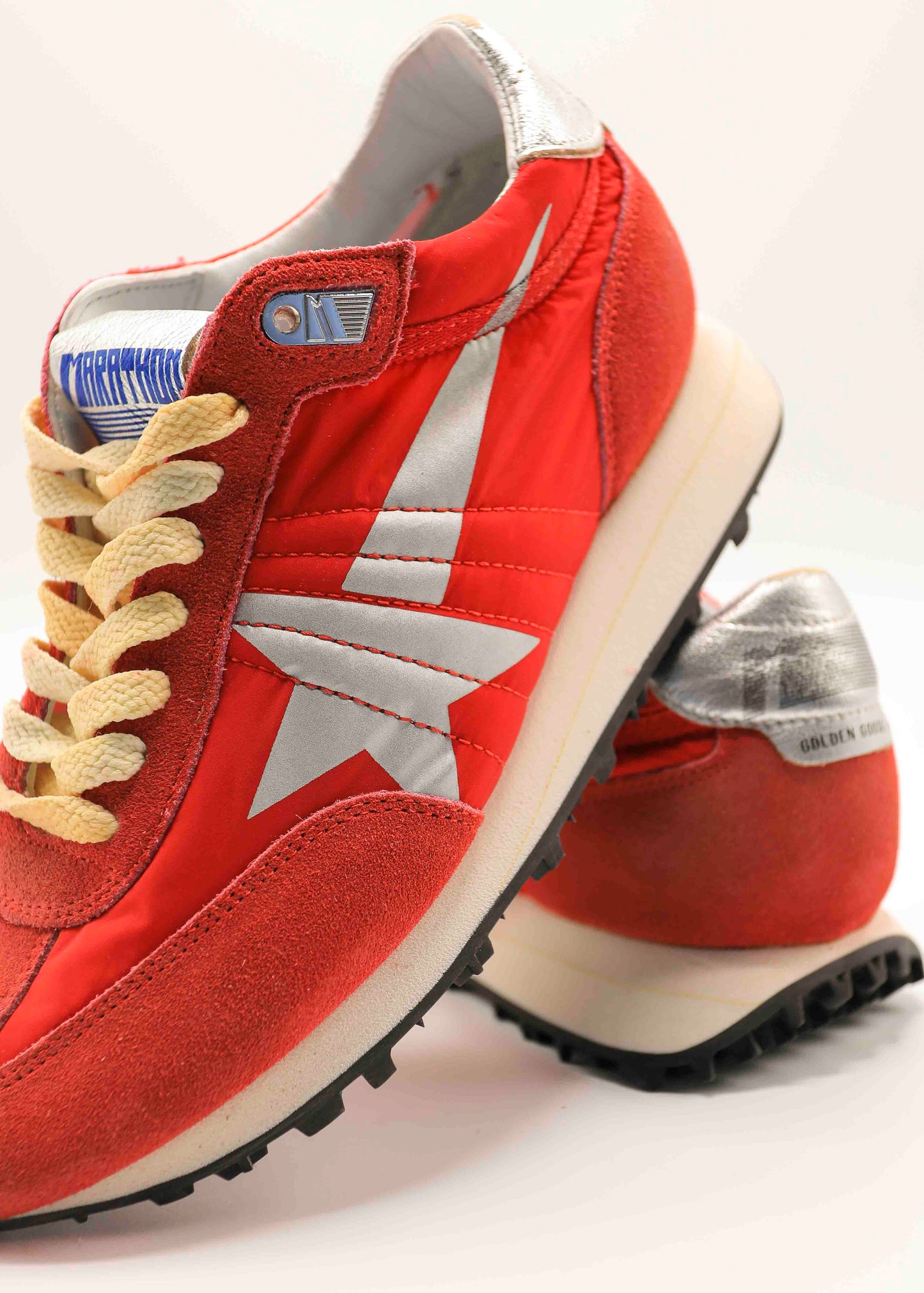 GOLDEN GOOSE - Running Marathon sneakers red PACKSHOT