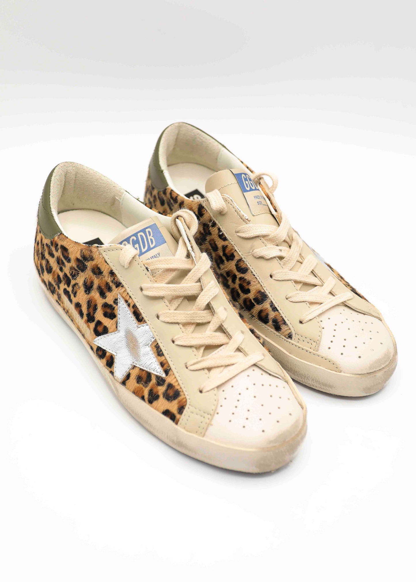 GOLDEN GOOSE - SUPER STAR LEOPARD PACKSHOT