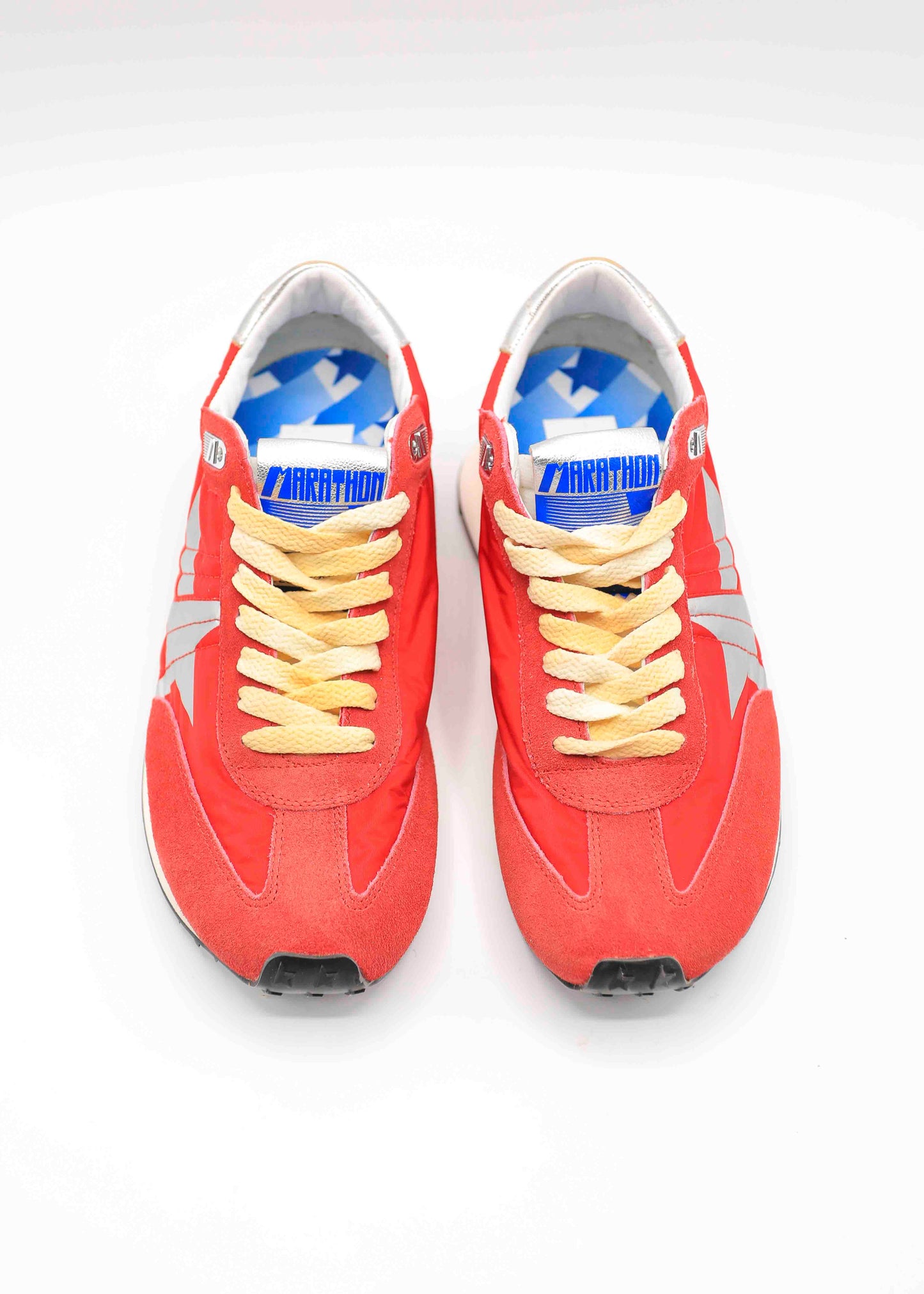 golden goose running marathon red front