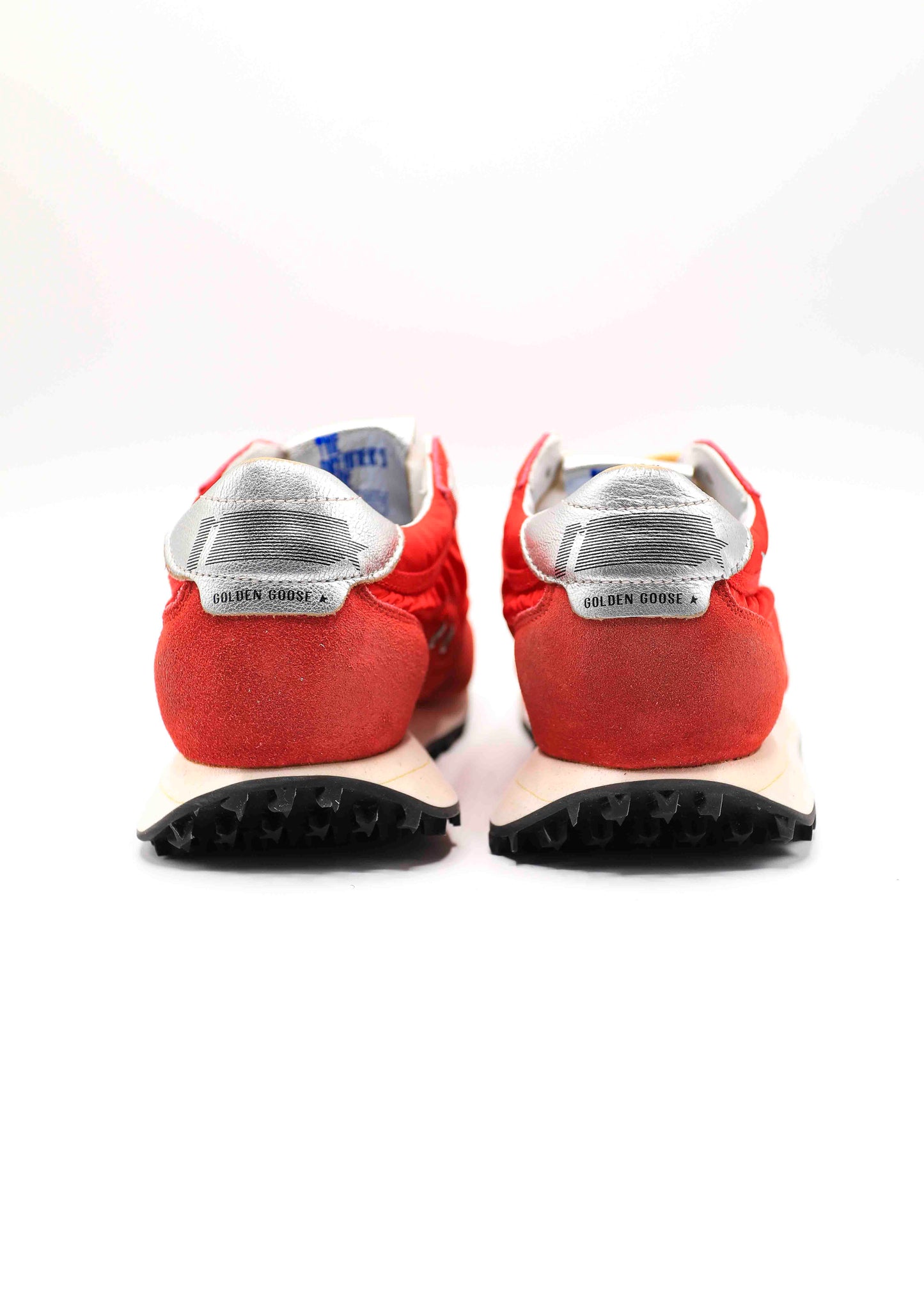 golden goose running marathon red back