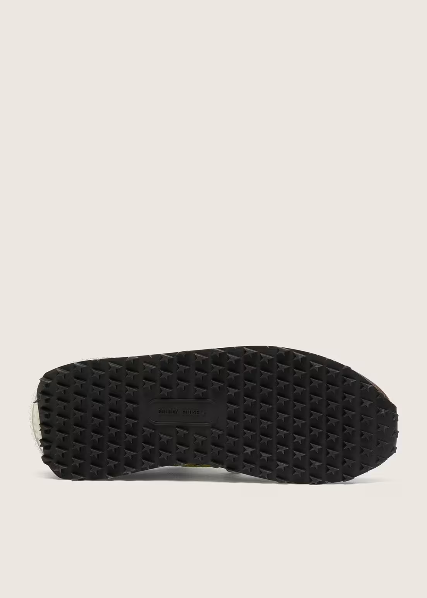 GOLDEN GOOSE - RUNNING MARATHON NYLON BROWN YELLOW