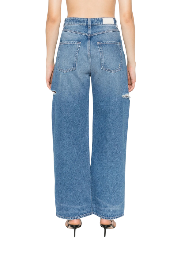 POPPY ECO WIDE LEG DEEP OCEAN