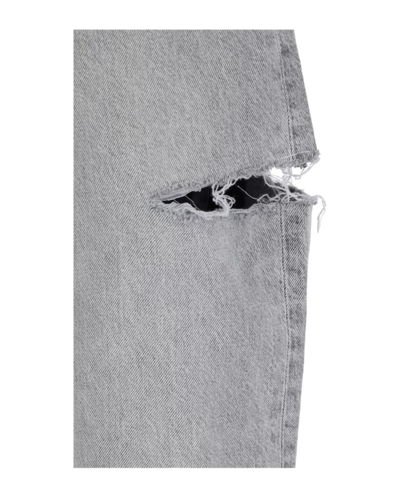 ICON DENIM - POPPY WIDE LEG GREY