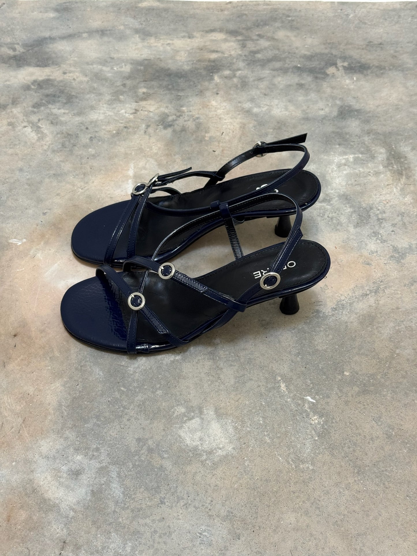 BLANCA SANDAAL GESP BLEU