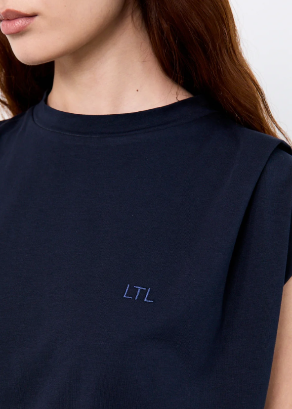 LIV THE LABEL - INDIA TOP NAVY