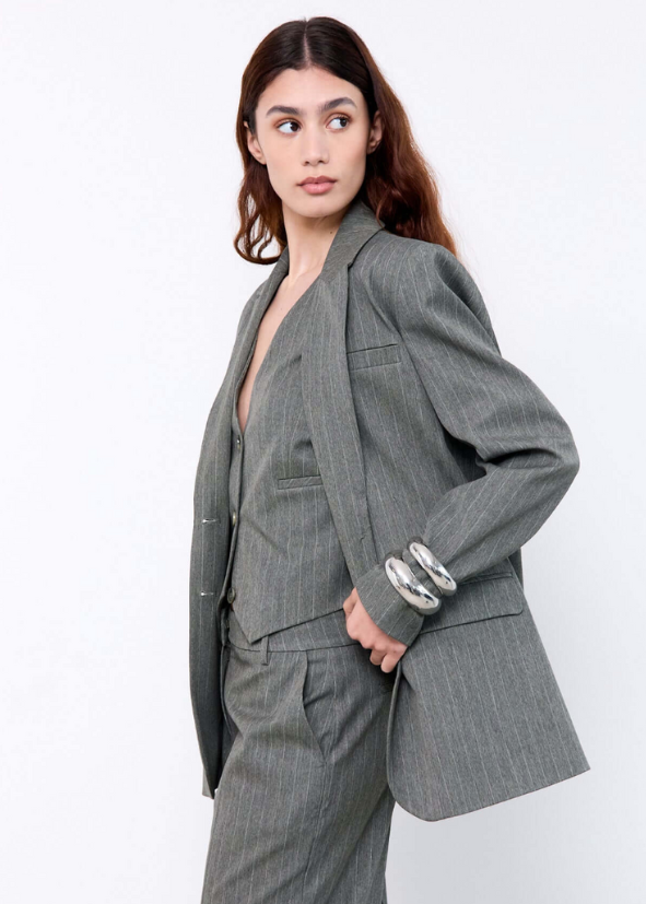 LIV THE LABEL - MILLIE BLAZER GREEN