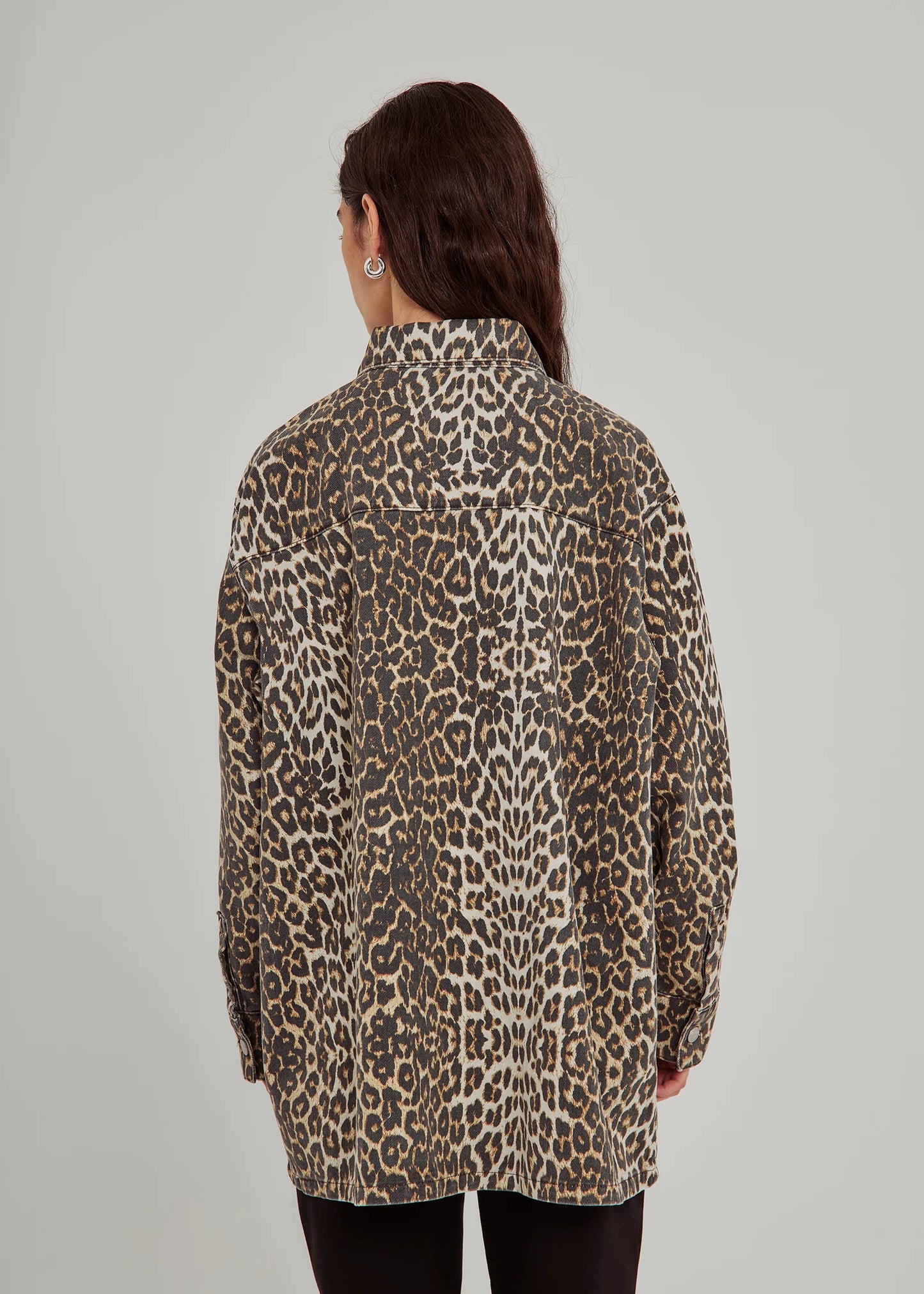 norr - Larisa jacket leopard back