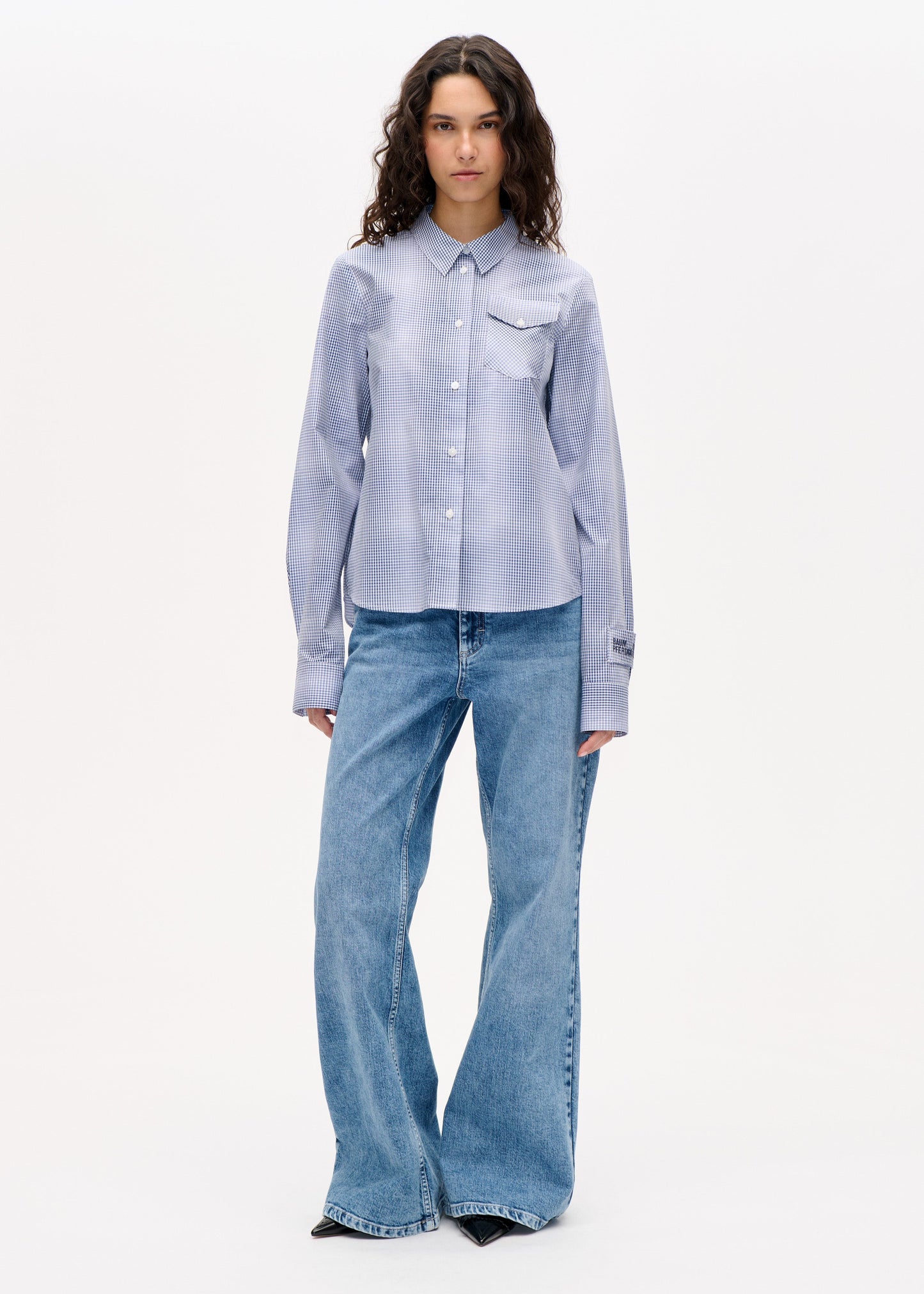 baum und pferdgarten - Menja shirt blue mini check profile