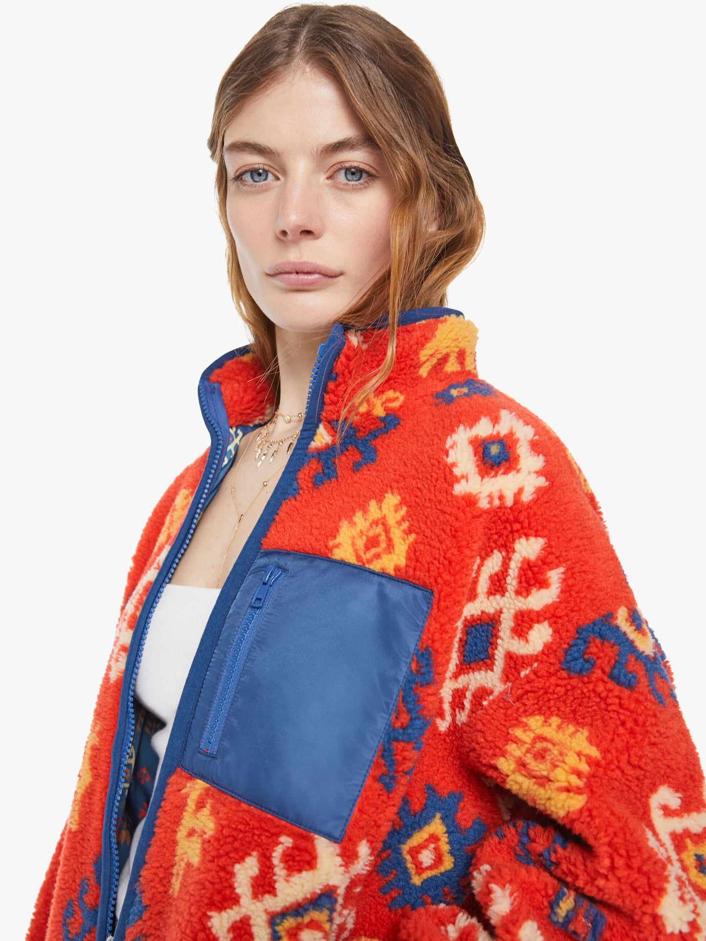 MOTHER - HEAT LAMP VEST RED