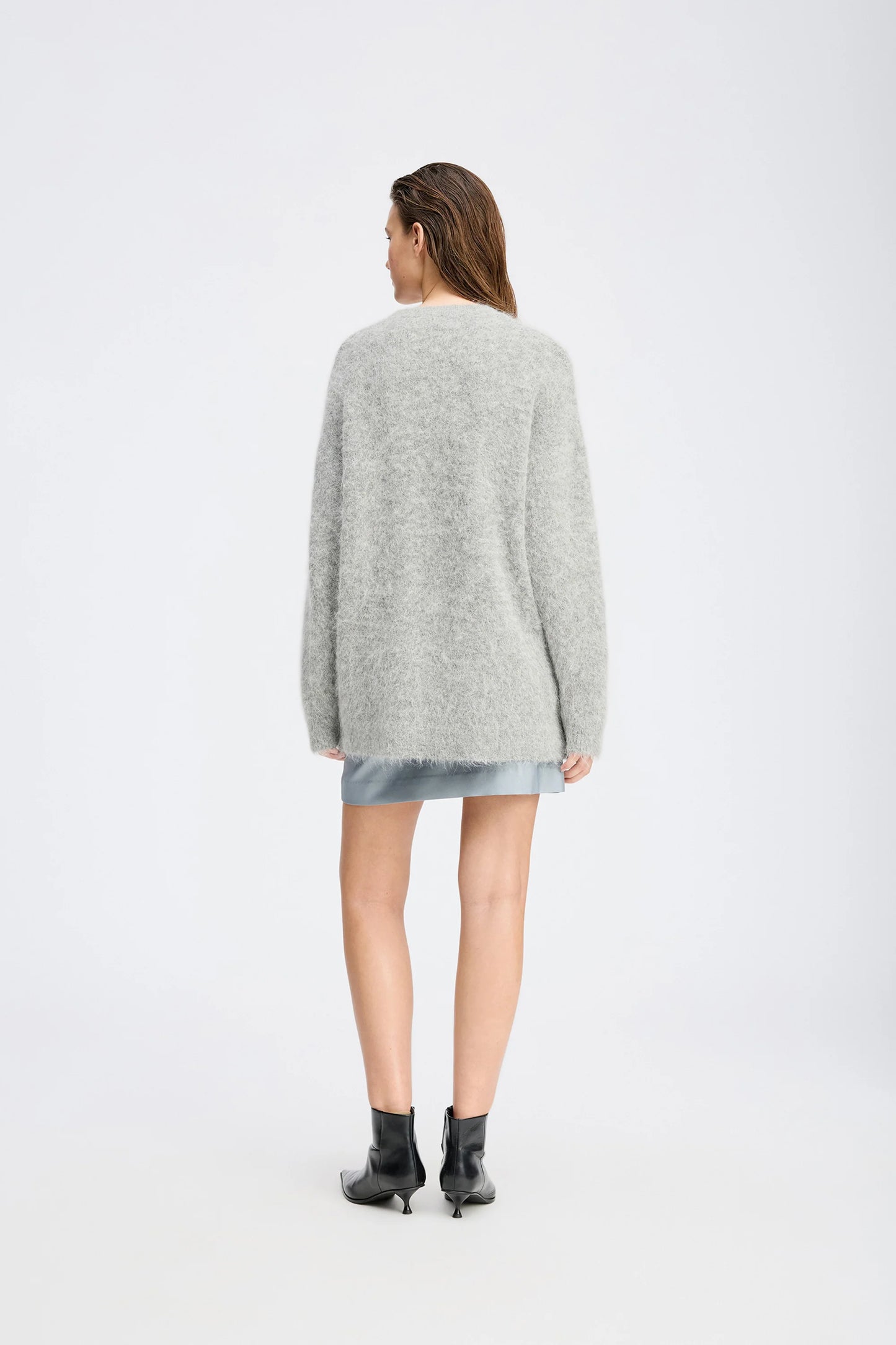 MUNTHE - RIMINI CARDIGAN GREY
