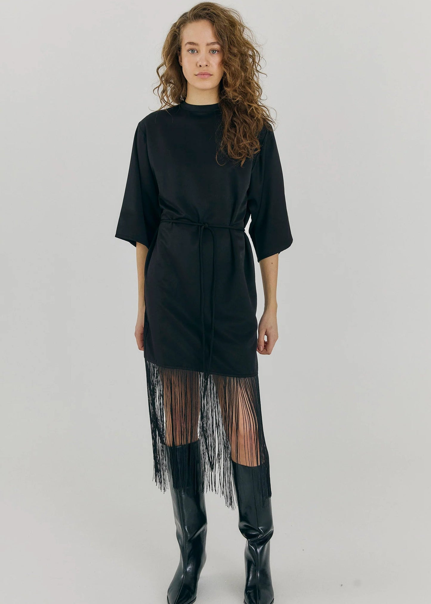 NORR - CARLY DRESS BLACK