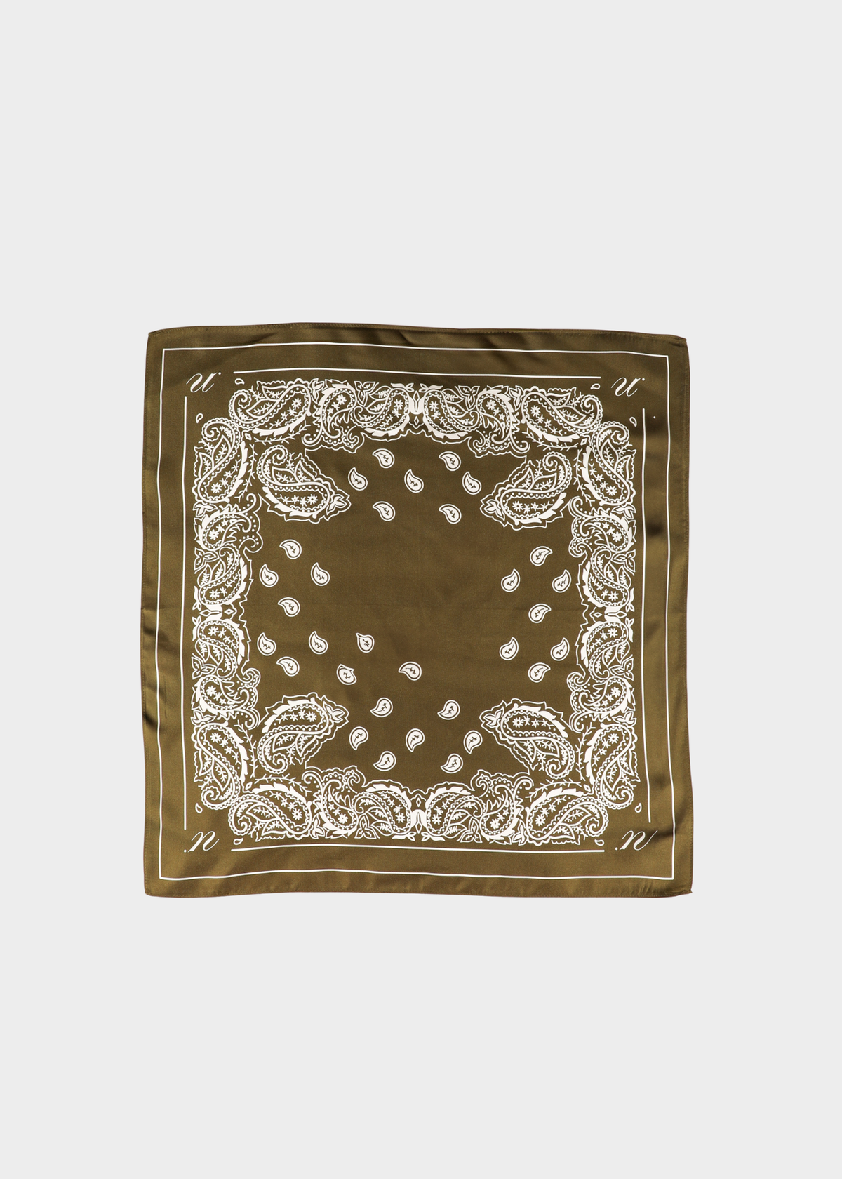 NOTED ANTWERP - ALICE SCARF PRINT KHAKI