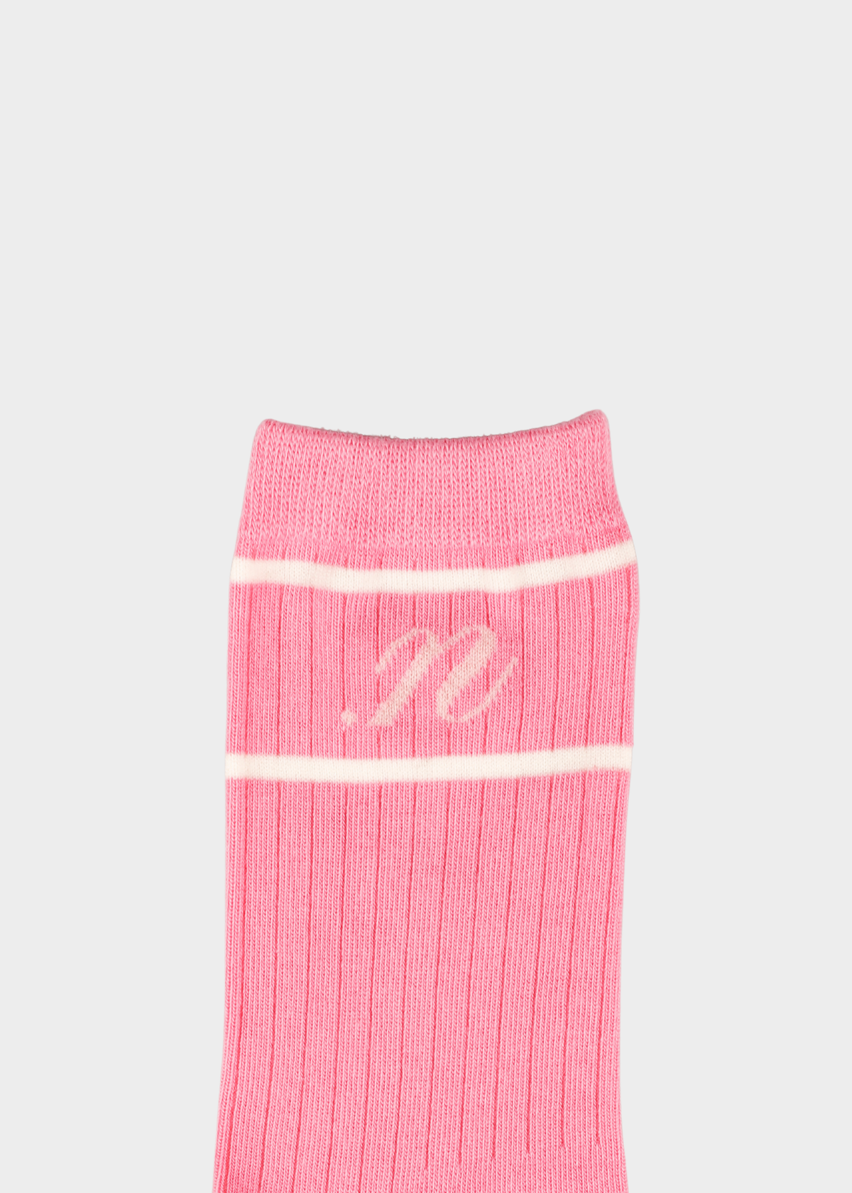 NOTED ANTWERP - SOCKS LOGO PINK