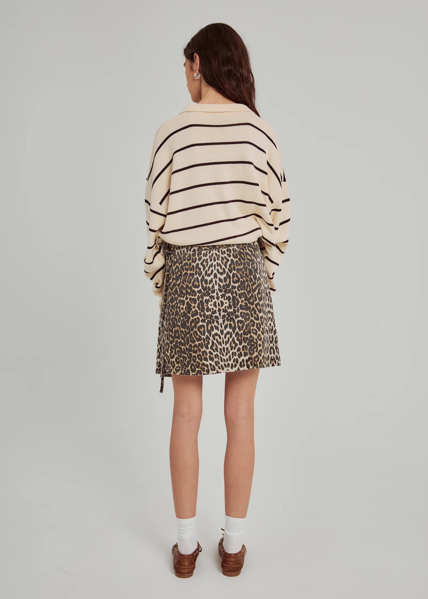 NORR - ninnie tie leopard back