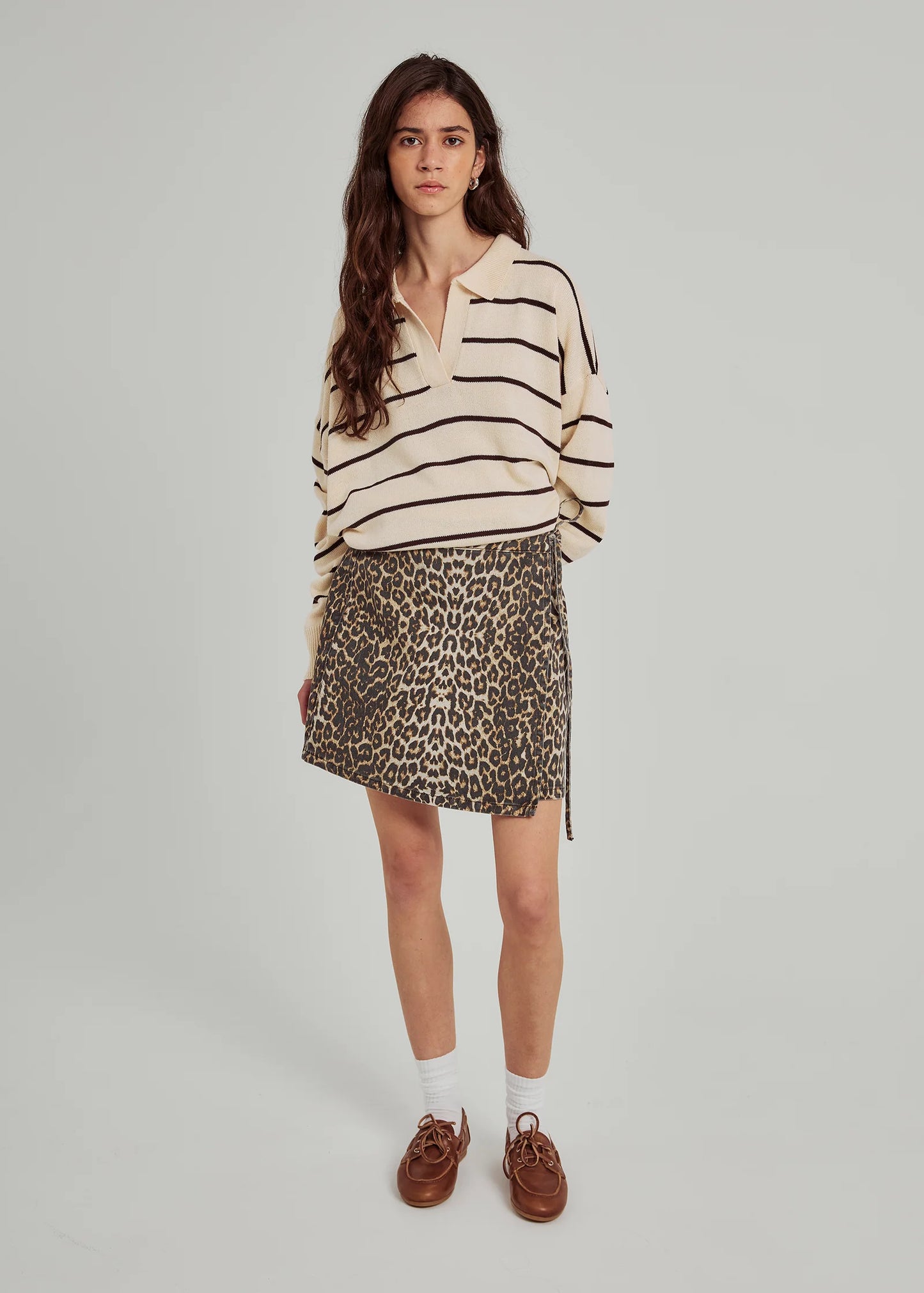 NORR - ninnie tie leopard profile
