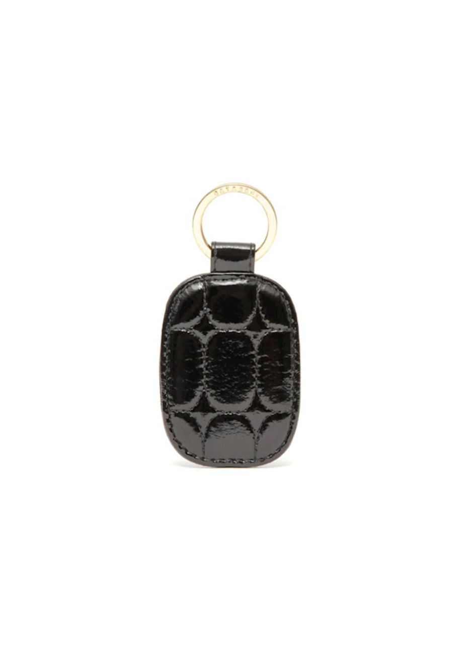 OCTOGONY - Keyring Croco Noir