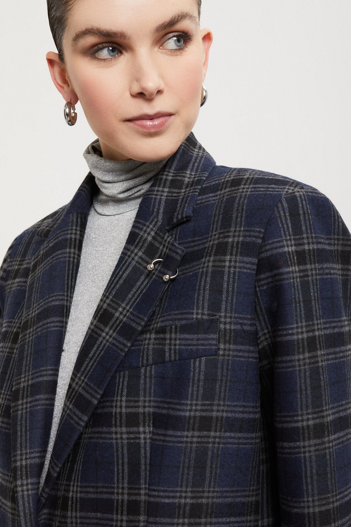 OTTOD'AME - BLAZER BLUE GREY