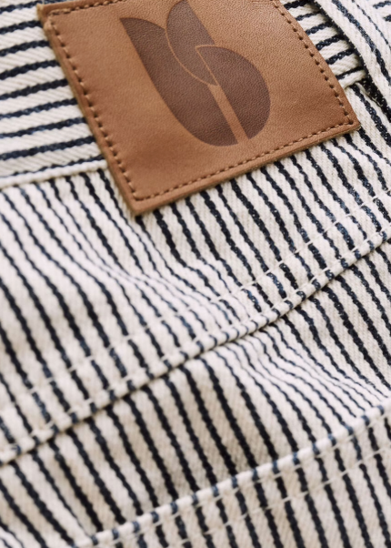 BA&SH - Cisea bermuda short pinstripe detail