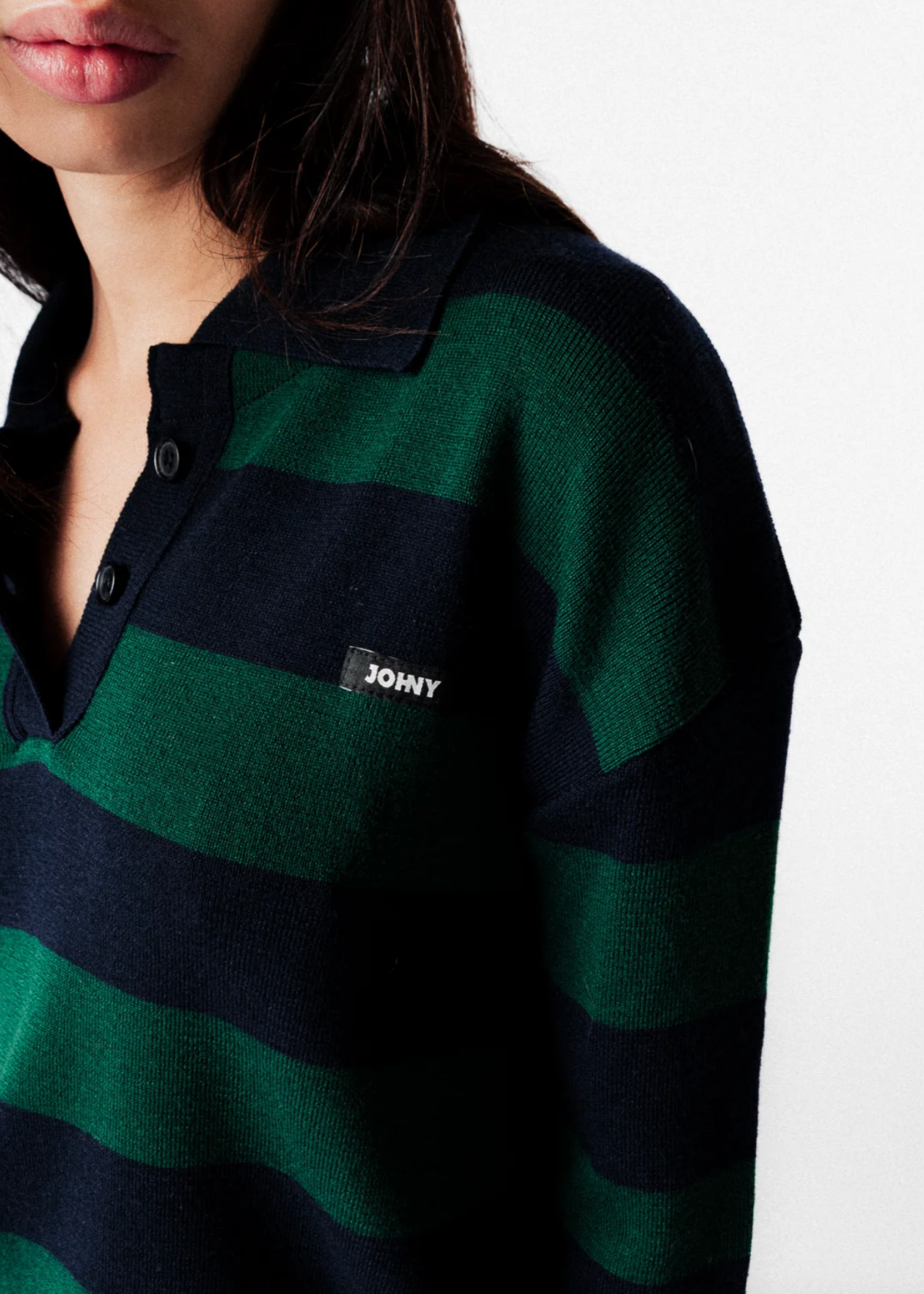 JEAN PULL POLO NAVY/GREEN
