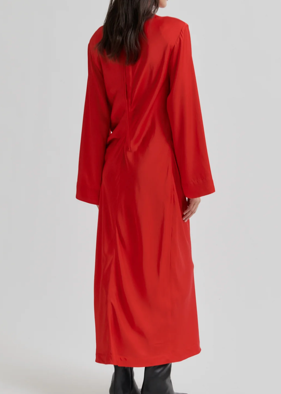 SECOND FEMALE - ERMINE DRESS RED