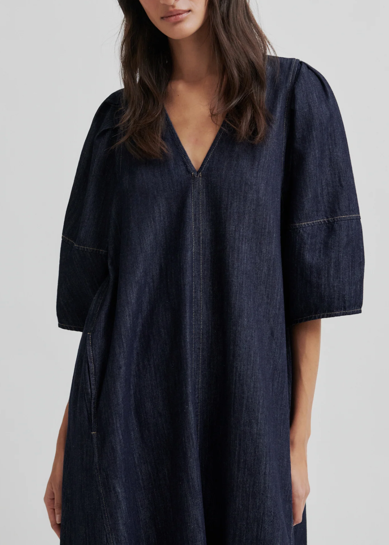DERA DRESS DENIM