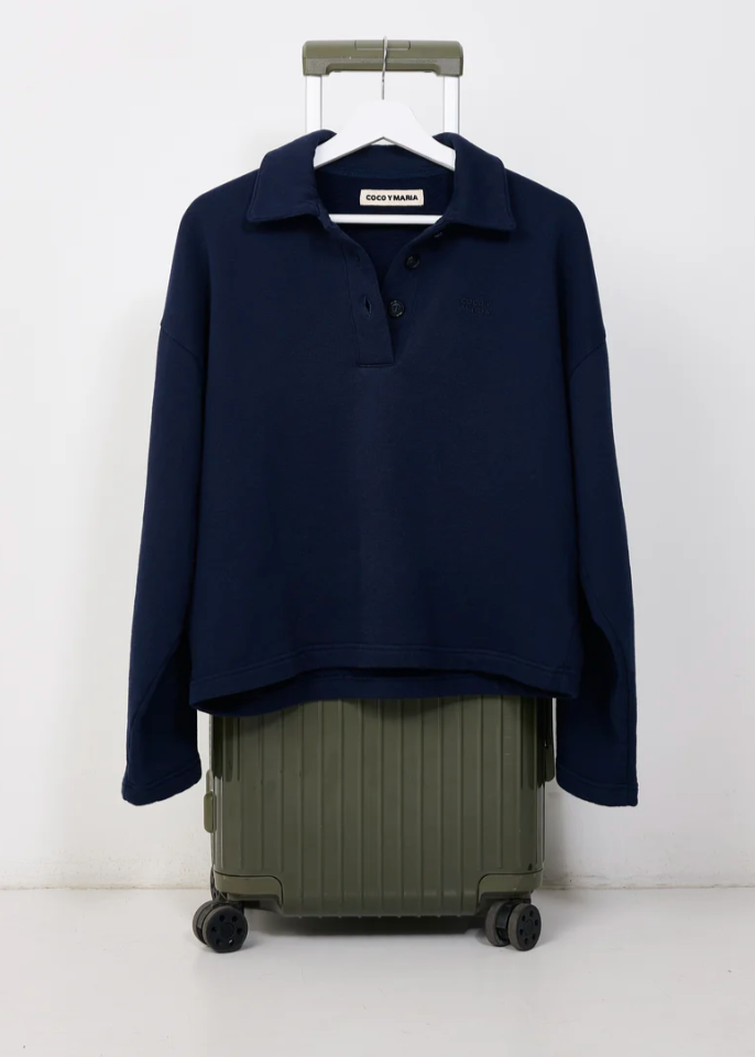 COCO Y MARIA - POLO COCO NAVY