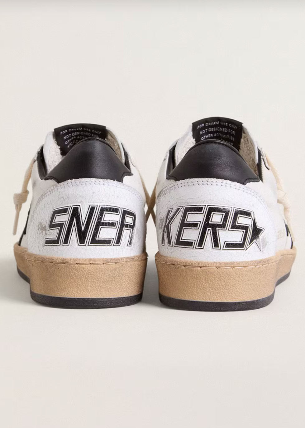 GOLDEN GOOSE - BALLSTAR NAPPA / BLACK
