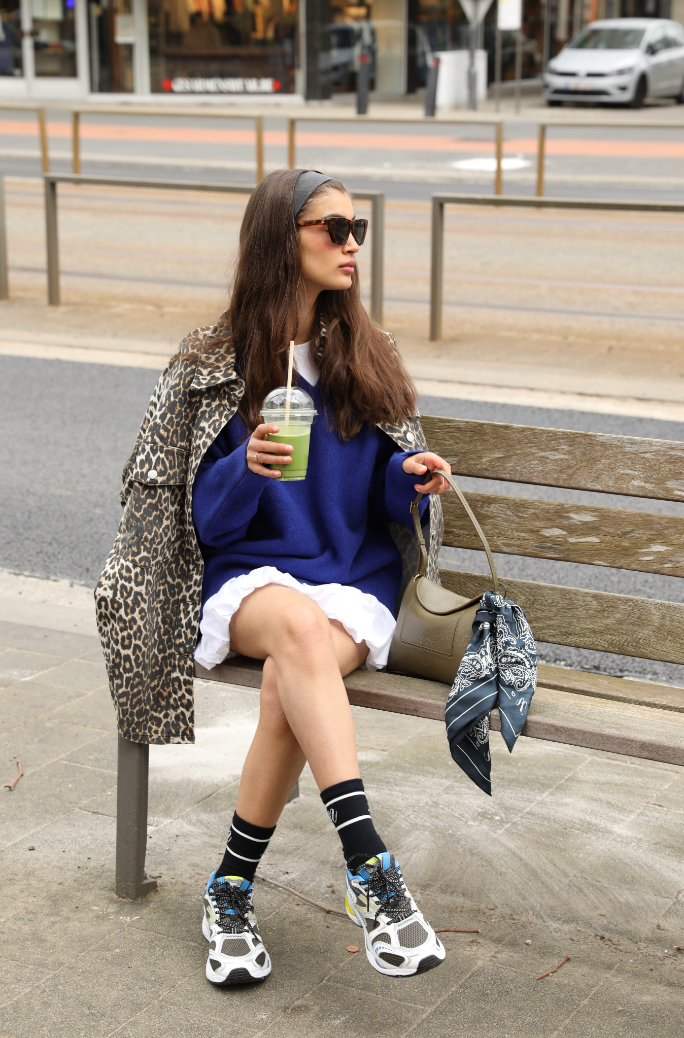 NORR - LARISA VEST LEOPARD