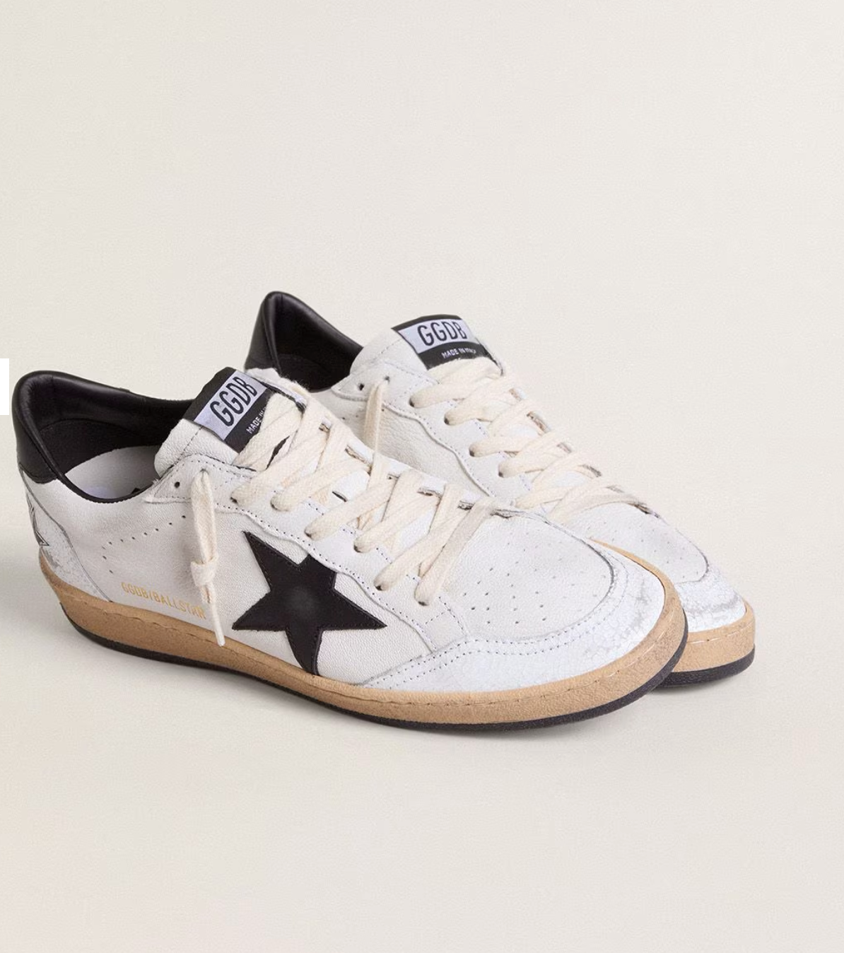 golden goose - ballstar black