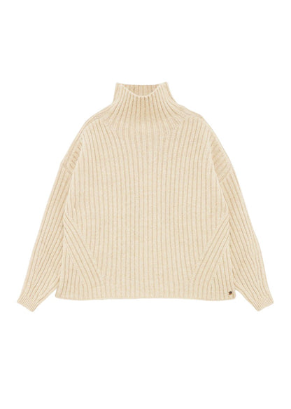 OTTOD'AME - BEIGE CHUNKY KNIT