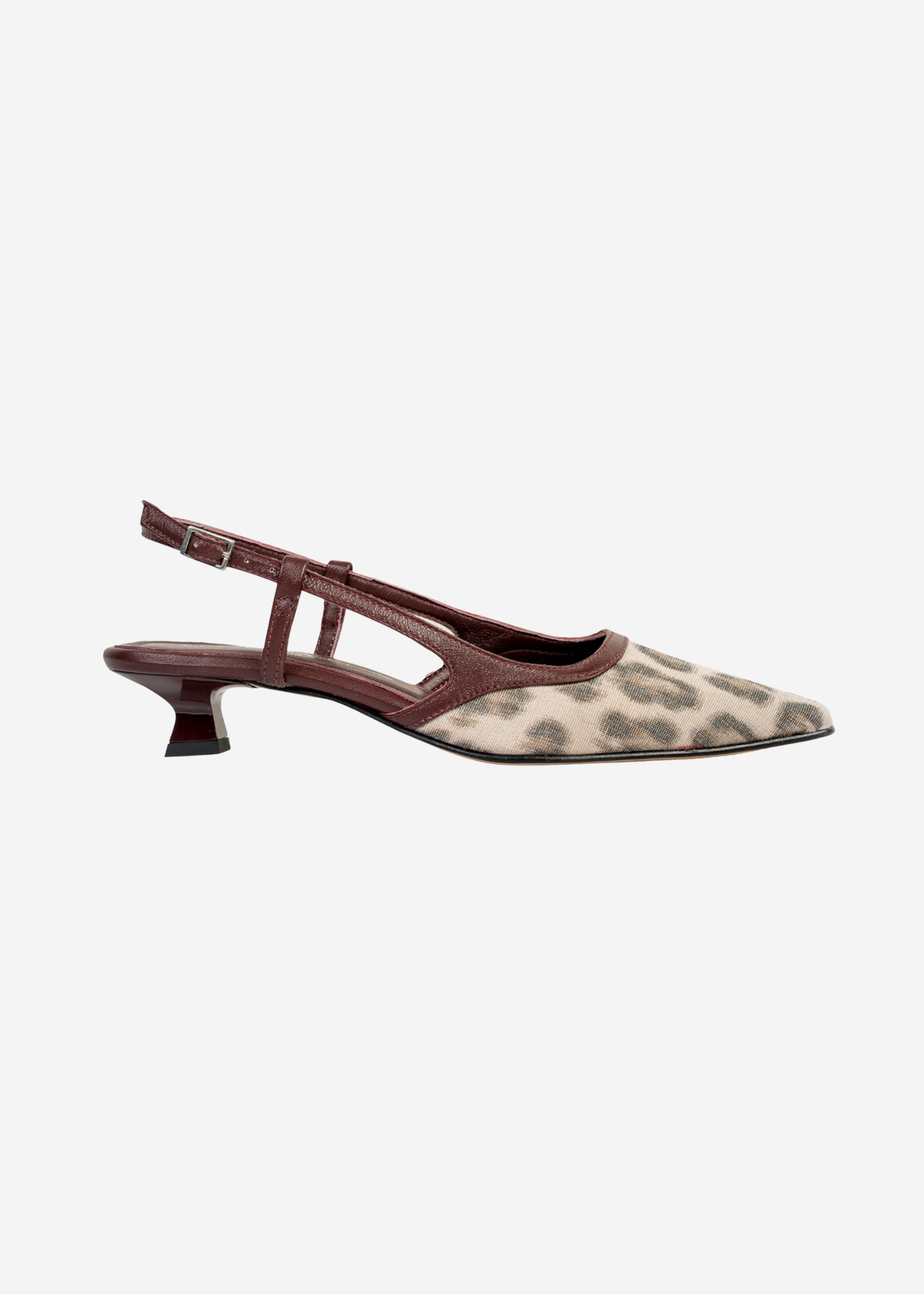 KATLEEN SLINGBACK LEOPARD/BORD