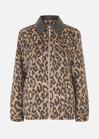 baum und pferdgarten - beline jacket leopard Packschot front
